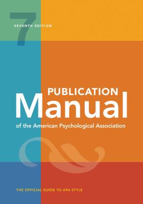 9781433832161 Publication Manual Of The American Psychological